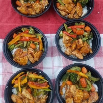 Meal Prep: Chicken Teriyaki Bowls