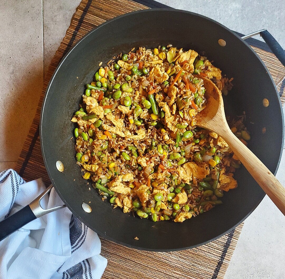 Lazy Fried Rice - Lite Cravings