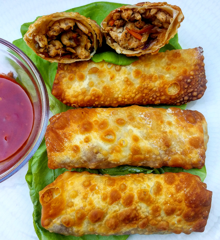 Chinese-Style Egg Rolls (Air Fryer or Oven) - Lite Cravings
