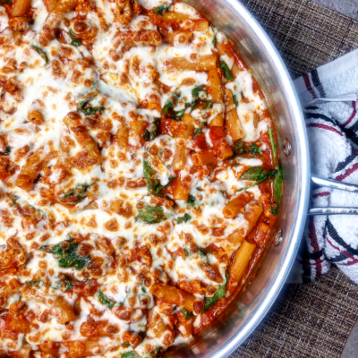One-Pot Baked Ziti with Sausage