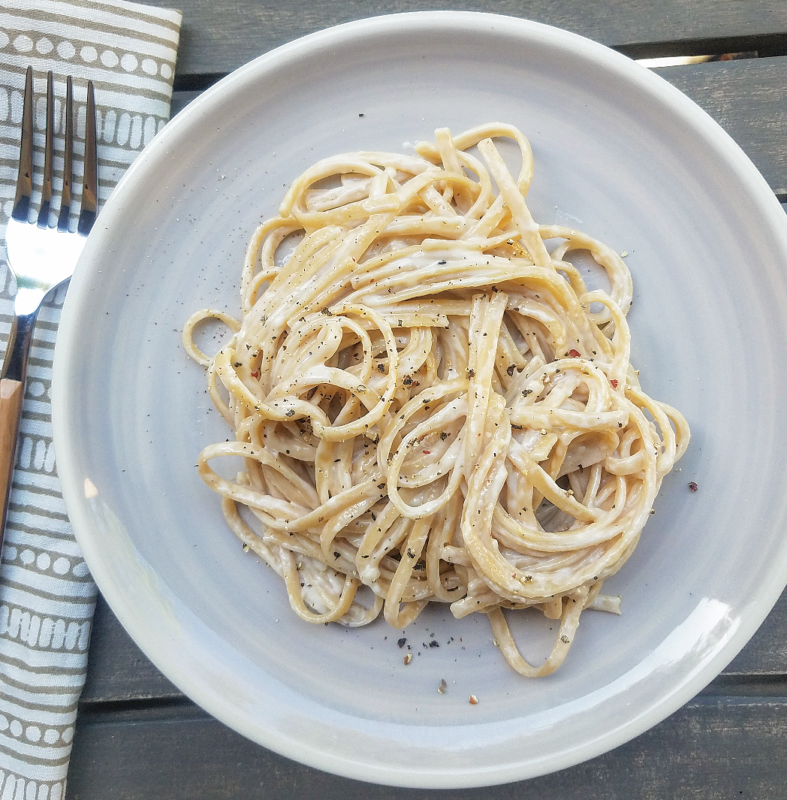 Weight Watchers Skinny Pasta Review & Fettuccine Alfredo Recipe
