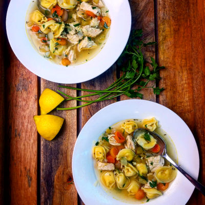 Chicken Tortellini Soup | Lite Cravings | WW Recipes