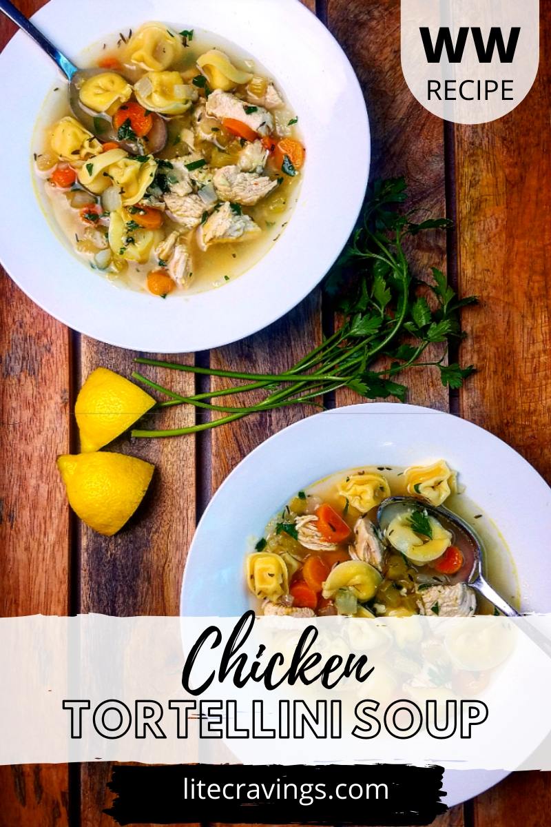 Chicken Tortellini Soup | Lite Cravings | WW Recipes