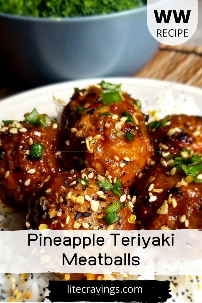Pineapple Teriyaki Meatballs | Lite Cravings | WW Recipes