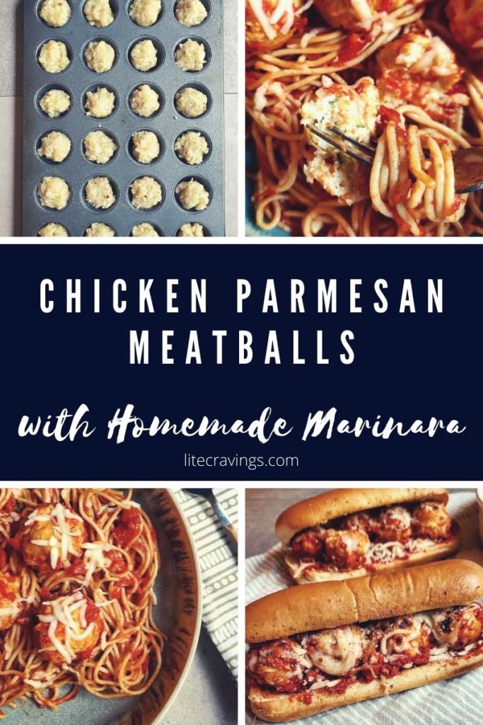 Chicken Parmesan Meatballs with Homemade Marinara | WW Recipes