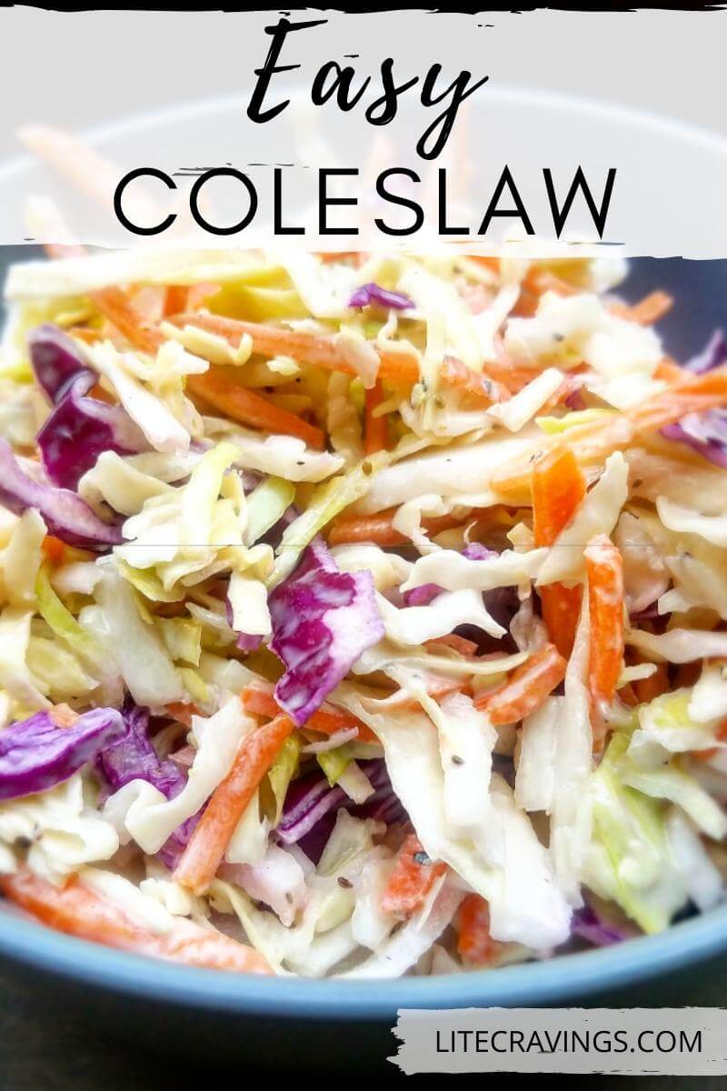 Easy Coleslaw | Lite Cravings | WW Friendly Recipes