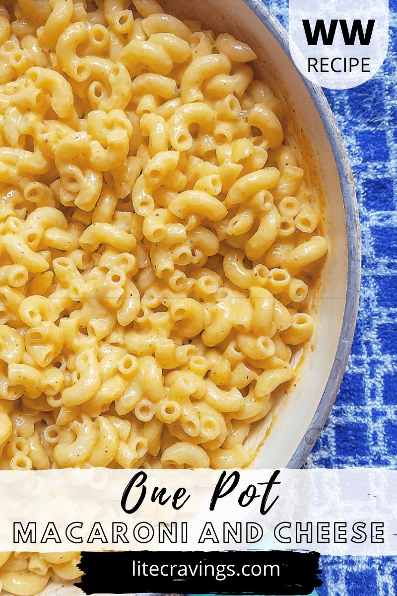 One Pot Macaroni and Cheese | Lite Cravings | WW Recipes