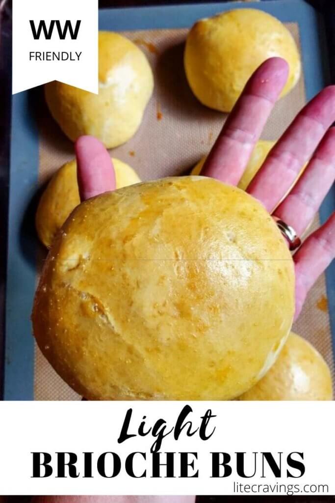 Light Brioche Buns Lite Cravings