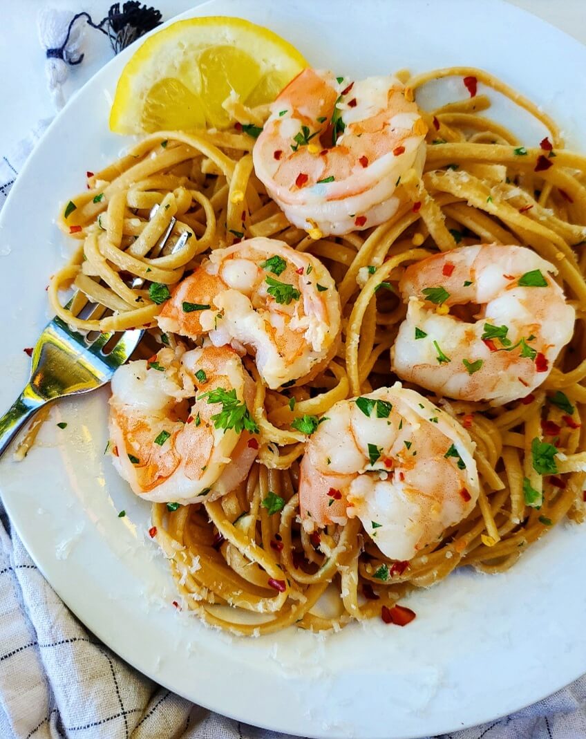 Healthy Shrimp Scampi Pasta | Lite Cravings | WW Recipes