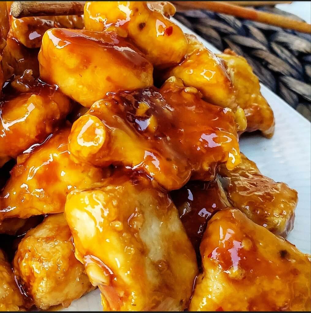 Air Fryer Orange Chicken - Lite Cravings