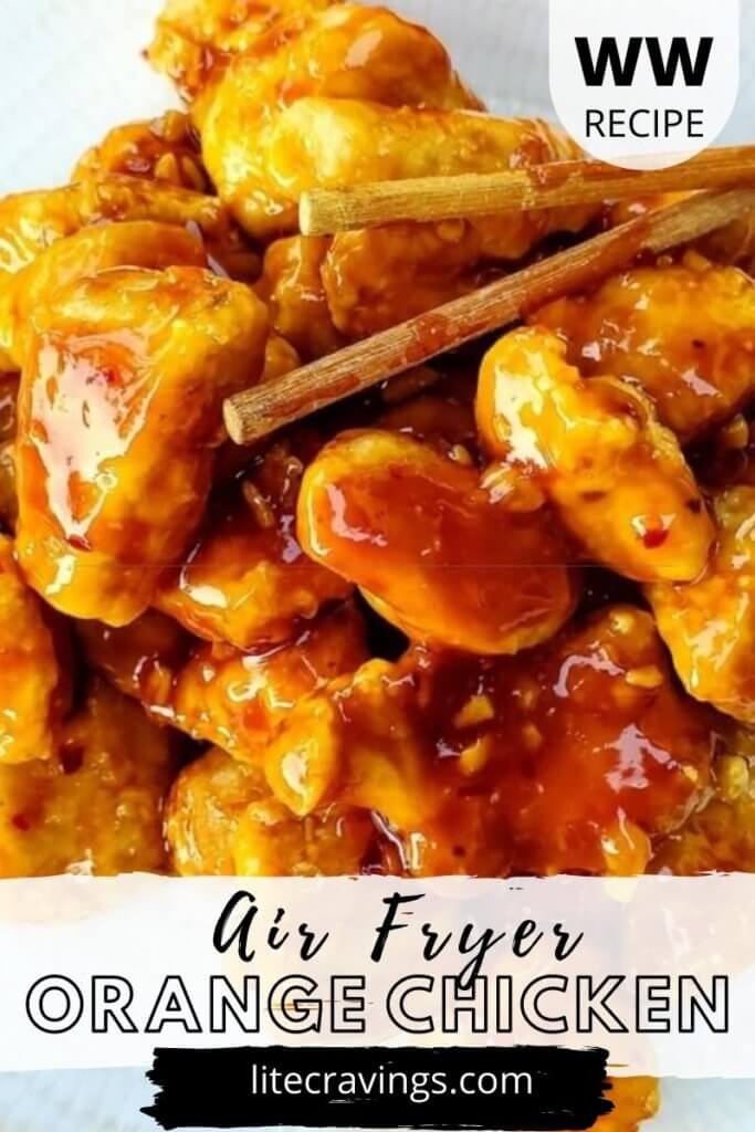 air fry orange chicken