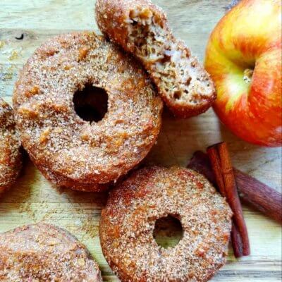 Apple Spice Baked Donuts