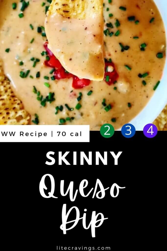 Skinny Queso Dip | Lite Cravings | WW Recipes | Low Calorie