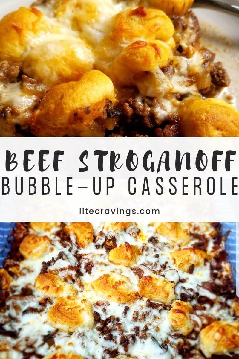 Beef Stroganoff Bubble-Up Casserole | Lite Cravings | WW Recipes