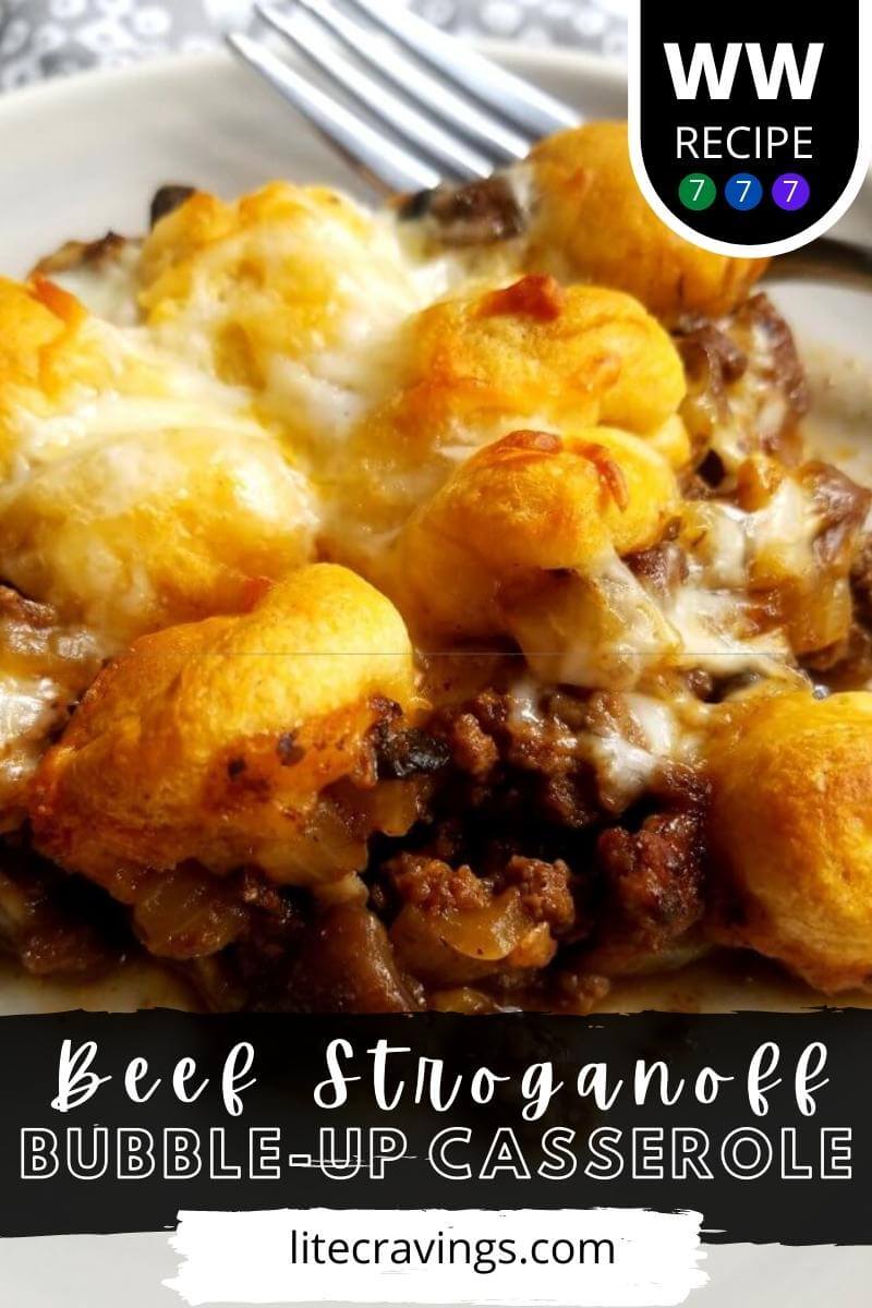 Beef Stroganoff Bubble-Up Casserole | Lite Cravings | WW Recipes