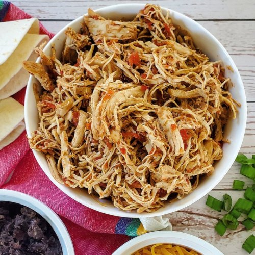 Mexican Shredded Chicken - Lite Cravings