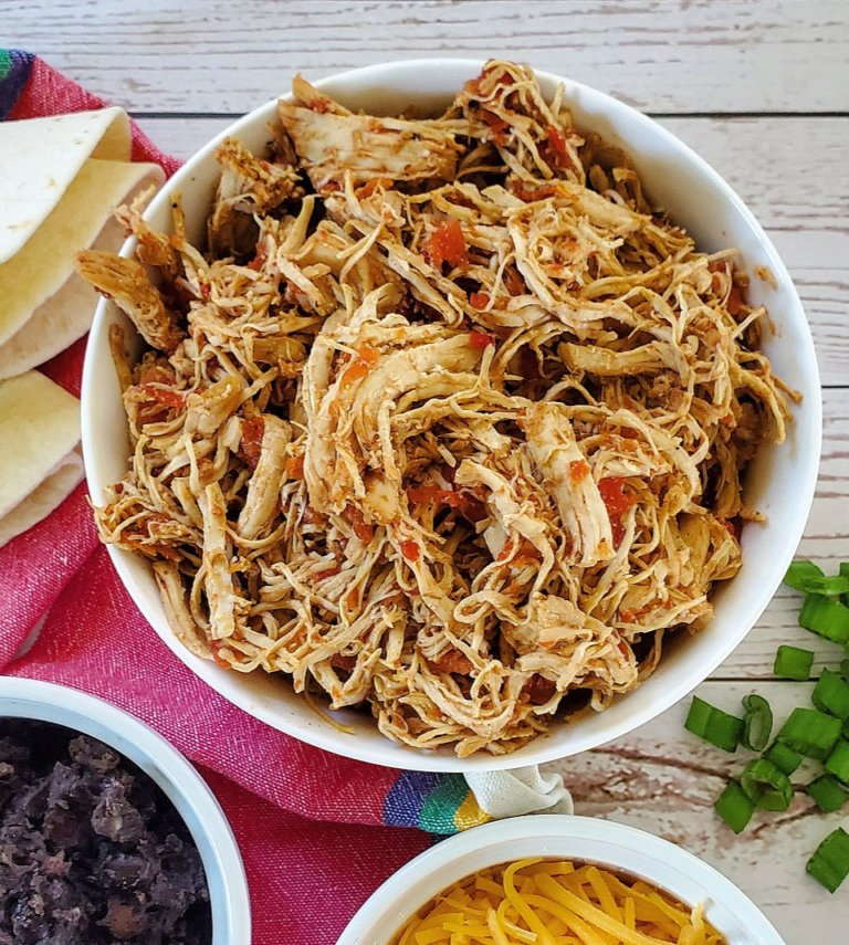 Mexican Shredded Chicken - Lite Cravings