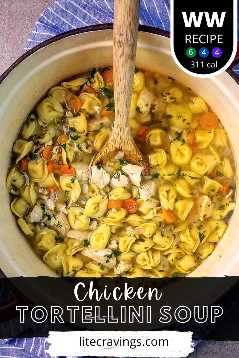 Chicken Tortellini Soup | Lite Cravings | WW Recipes