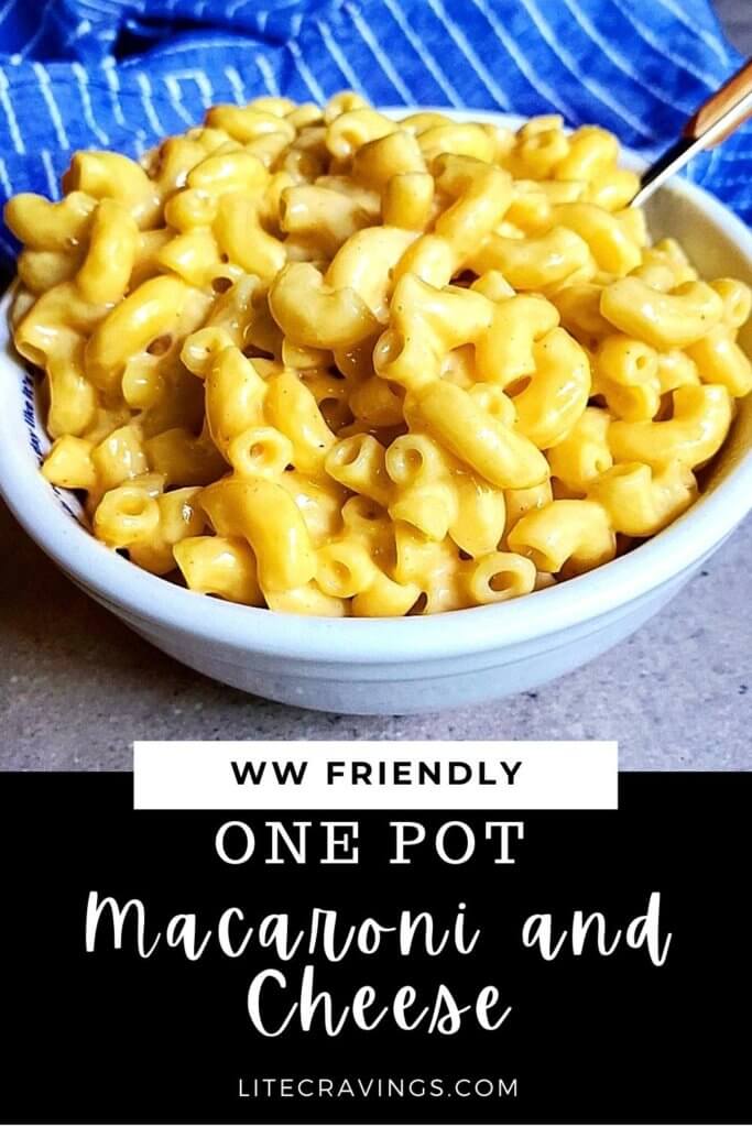 One Pot Macaroni and Cheese | Lite Cravings | WW Recipes