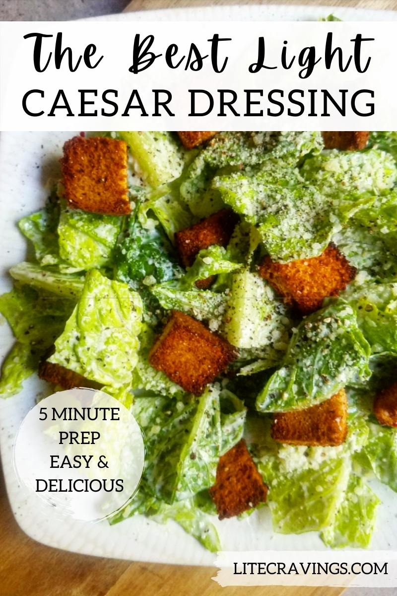 The Best Light Caesar Dressing | Lite Cravings | WW Recipes