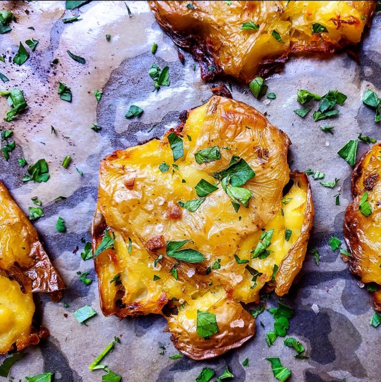 Crispy Smashed Potatoes | Lite Cravings | WW Recipes