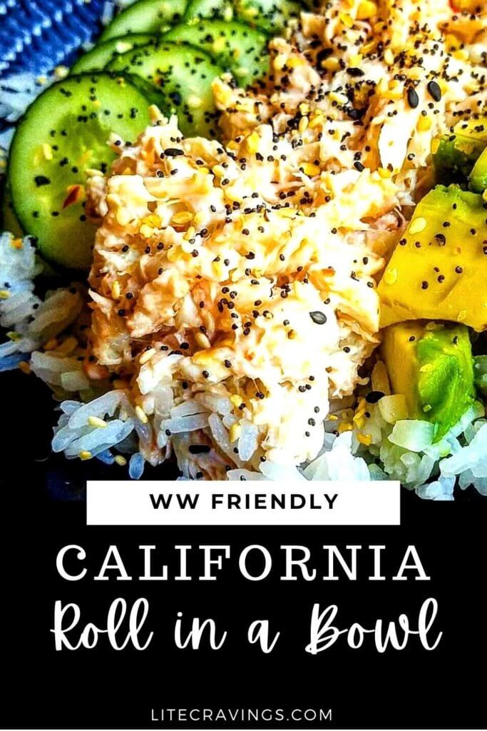 California Roll in a Bowl | Lite Cravings | WW Recipes