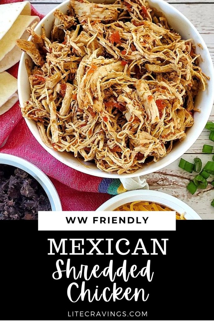 Mexican Shredded Chicken | Lite Cravings | WW Recipes