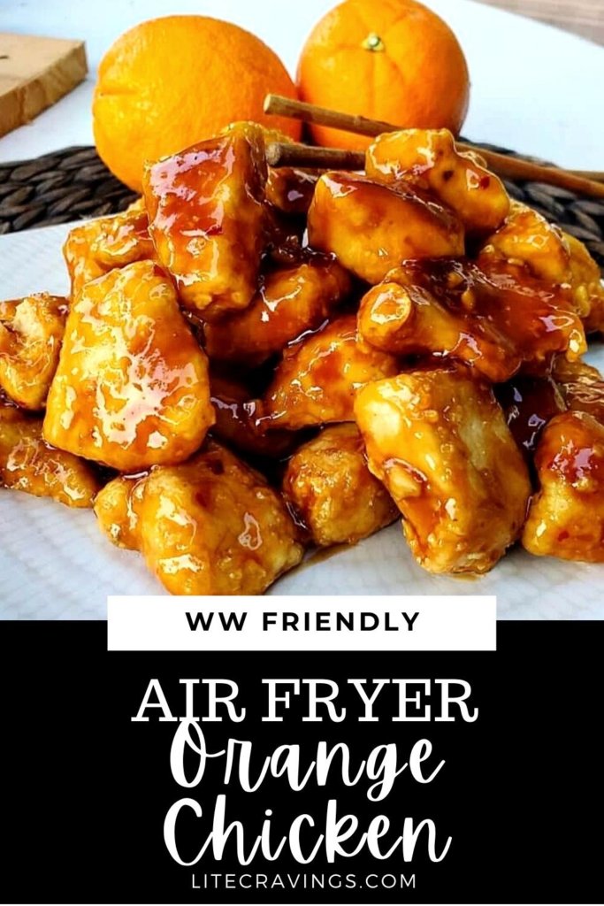 Air Fryer Orange Chicken Lite Cravings Ww Recipes