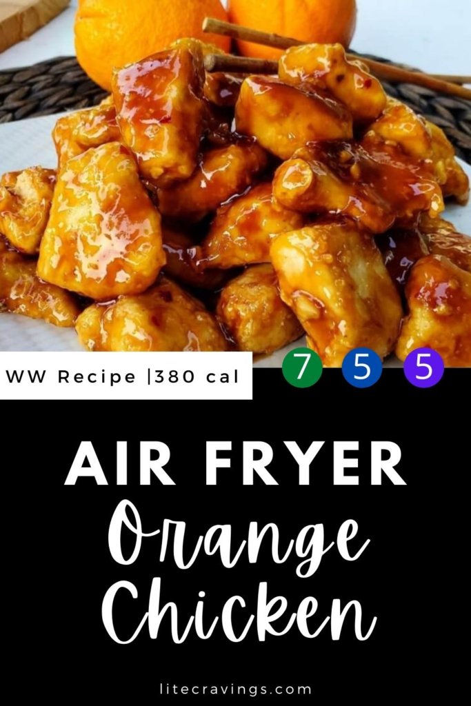Air Fryer Orange Chicken Lite Cravings Ww Recipes