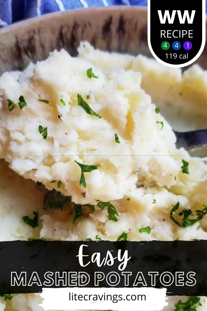 Easy Mashed Potatoes | Lite Cravings | WW Friendly Recipes