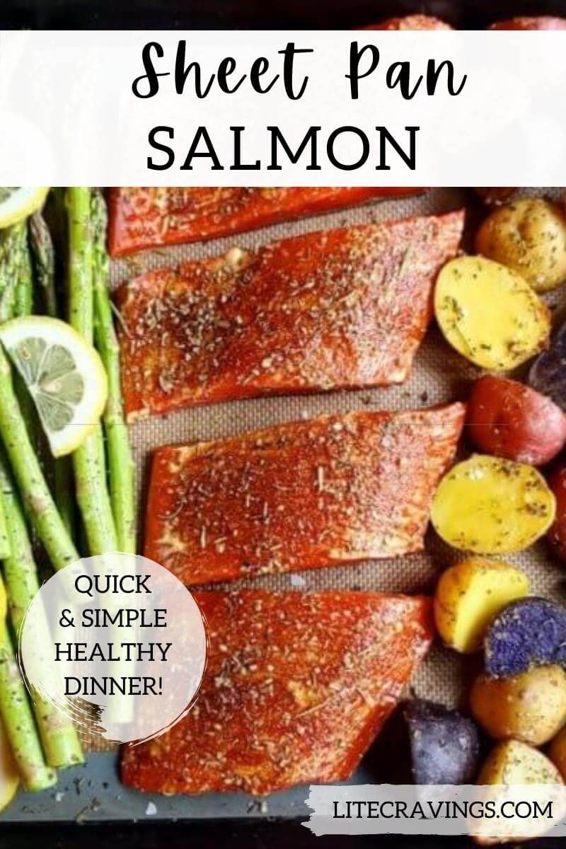 Sheet Pan Salmon | Lite Cravings | Healthy Recipes