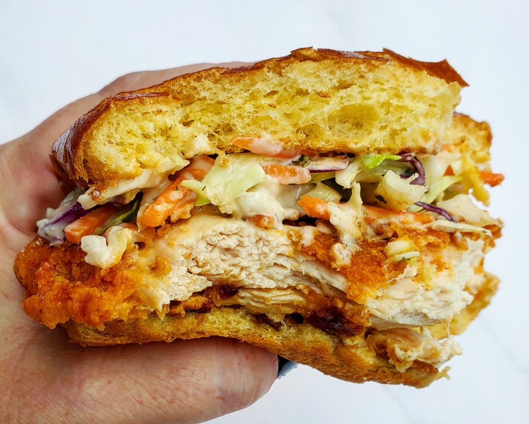 Crispy Buffalo Chicken Sandwich Lite Cravings