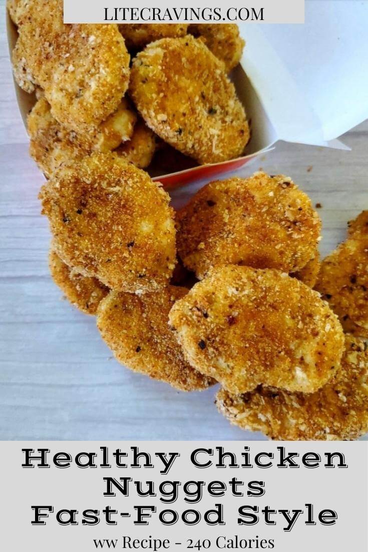 Healthy Chicken Nuggets, FastFood Style Lite Cravings
