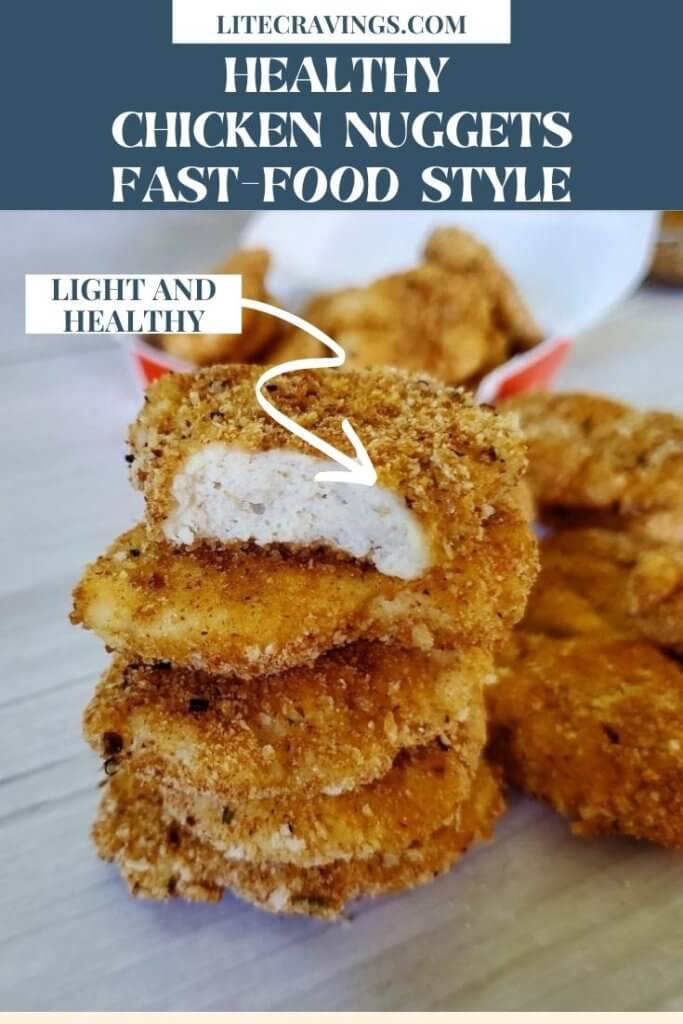 Healthy Chicken Nuggets, FastFood Style Lite Cravings