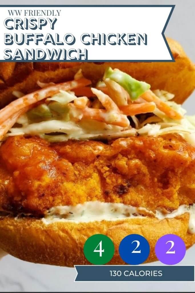 Crispy Buffalo Chicken Sandwich |Lite Cravings | Healthier Recipes