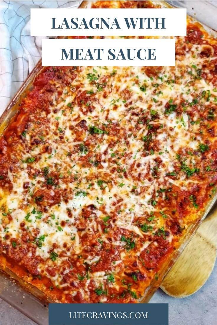 Lasagna with Meat Sauce | Lite Cravings | WW Recipes