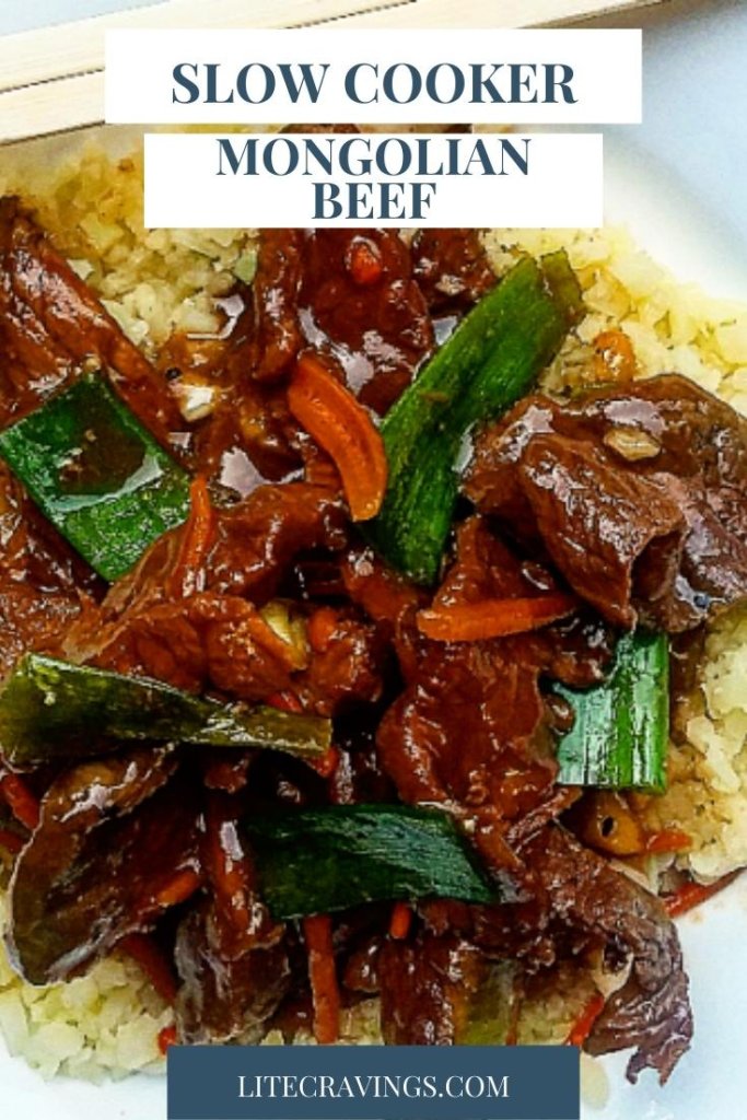 Slow Cooker Mongolian Beef - Lite Cravings