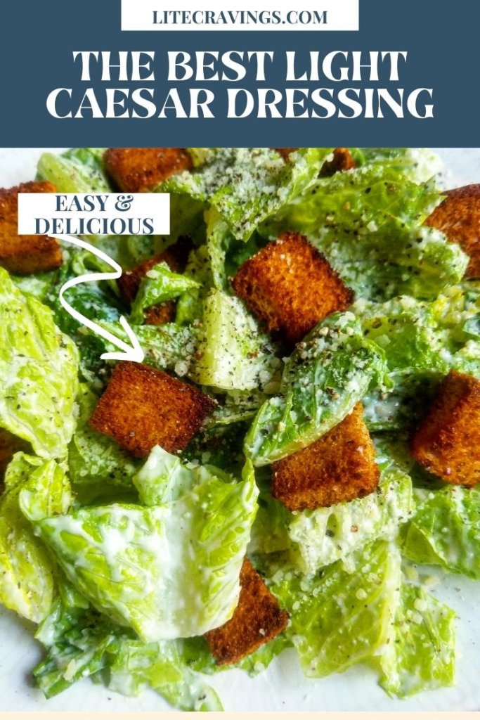 The Best Light Caesar Dressing | Lite Cravings | WW Recipes