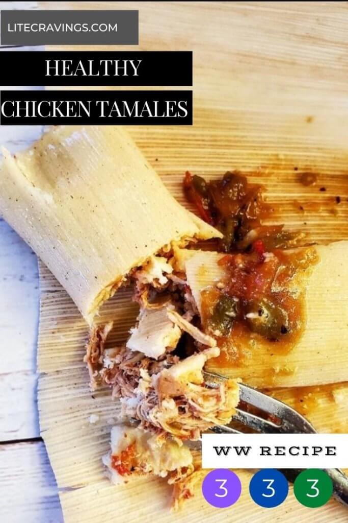 Healthy Chicken Tamales NUTRITION LINE