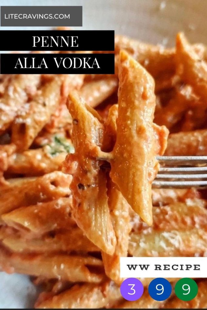Penne alla Vodka Lite Cravings WW Recipes