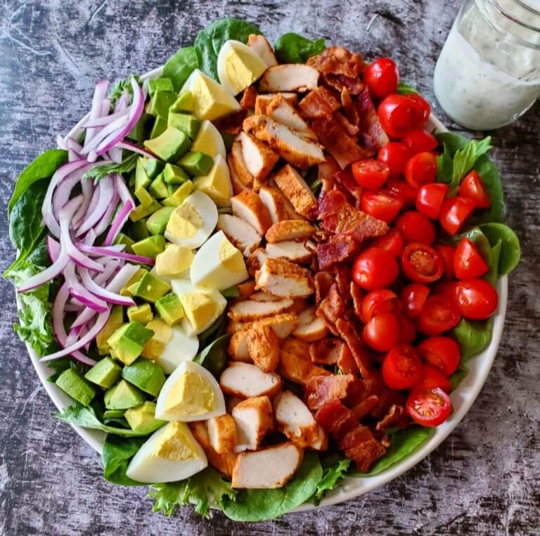 Skinny Cobb Salad - Lite Cravings