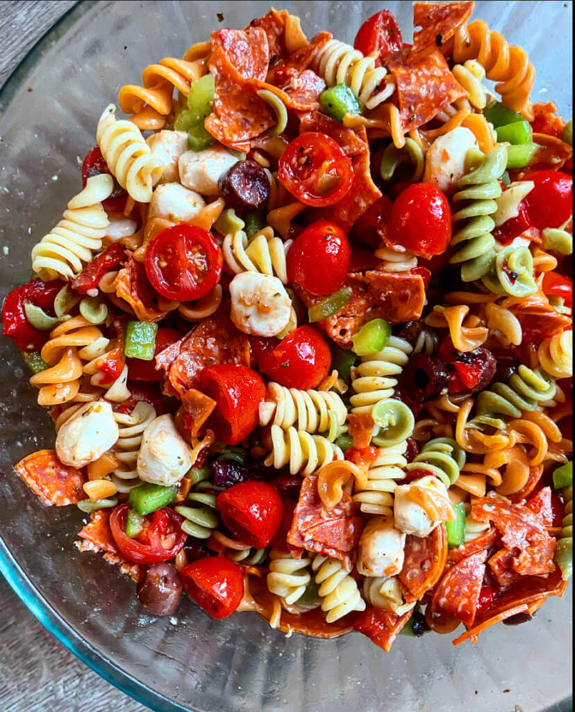 Healthy Italian Pasta Salad | Lite Cravings Recipes