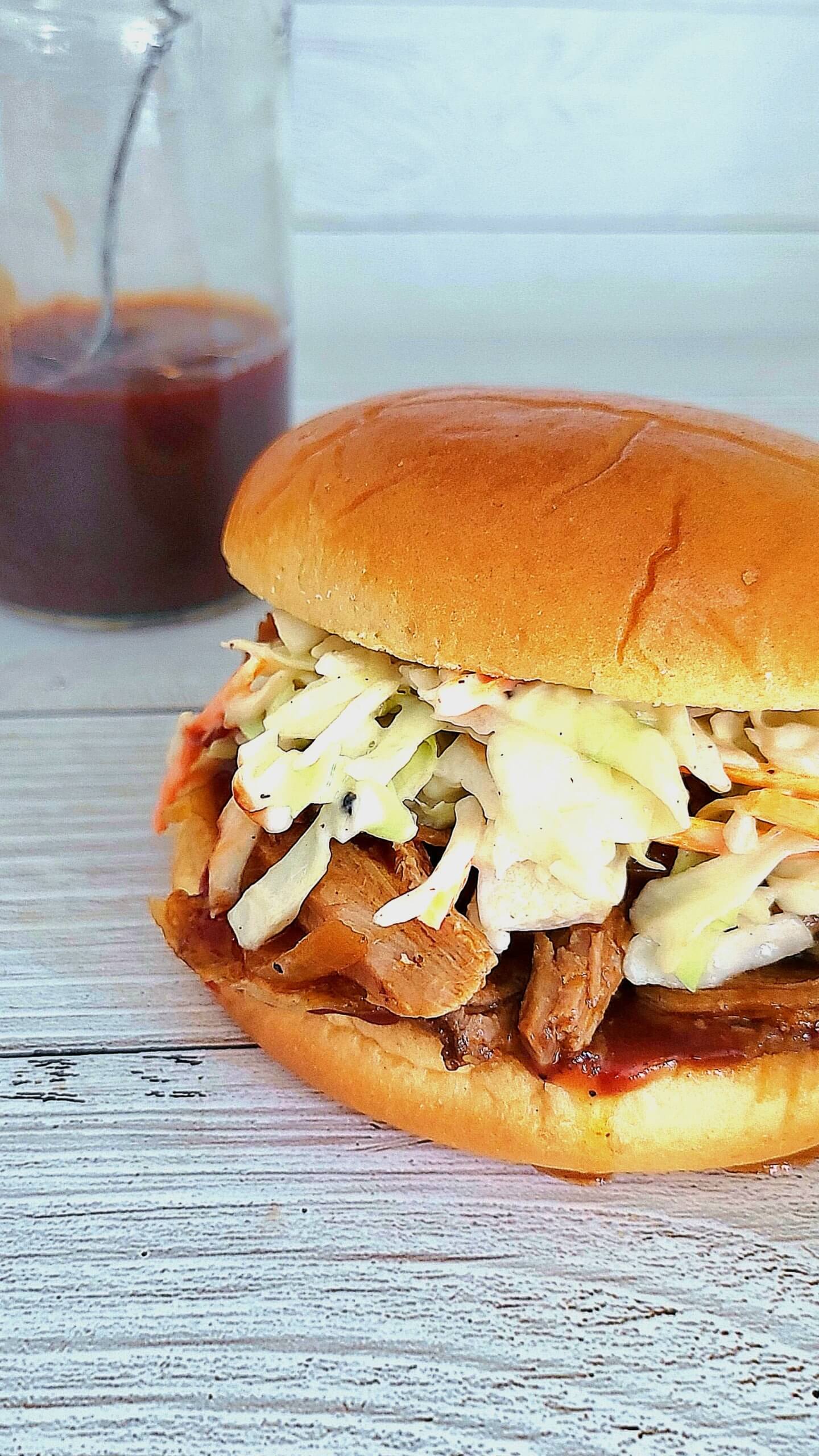 Easy BBQ Pulled Pork Sandwiches Recipe in Slow Cooker & Instant Pot